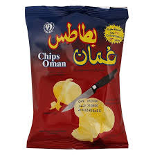 7Pack X Chips Oman Original chilli flavor Potato Chips Big Size (50g)